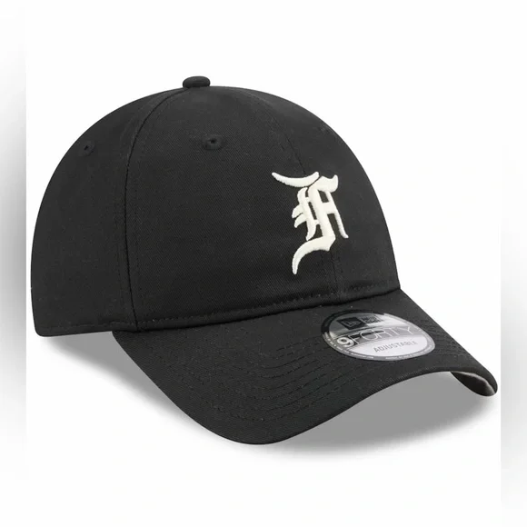 Men's Chicago White Sox New Era x Fear of God Black 9FORTY Adjustable Hat - Picture 9 of 11